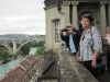 Schweizreise,Bern, Blick auf den Aare-Bogen