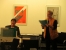 erst noch Kultur: Unser Mitglied Renate Kette singt begleitet von Herrn Stielau